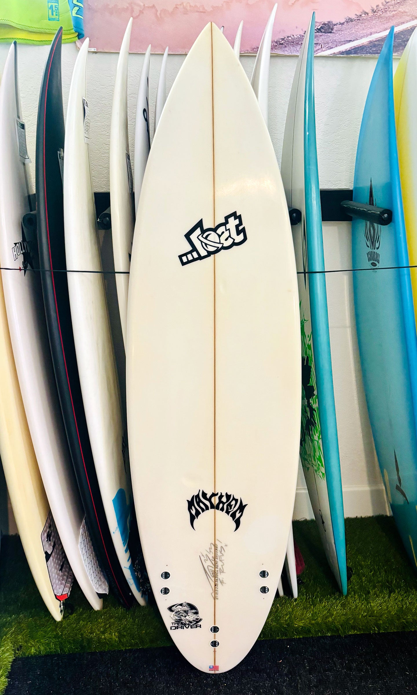 Lost 6'1" 26.3L Driver Used Surfboard