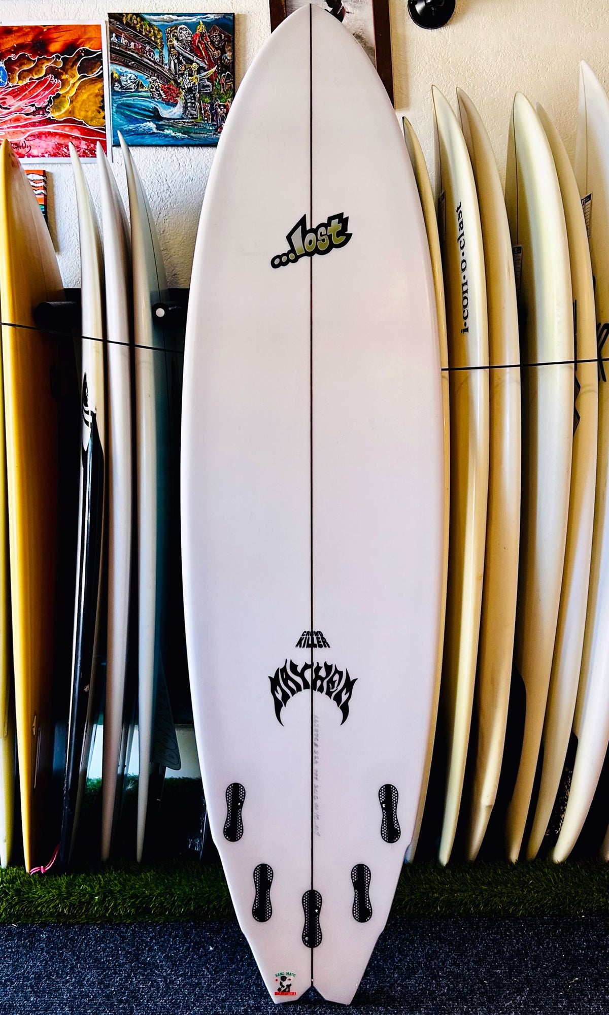 Lost 6'10" 43.5L Crowd Killer Used Surfboard