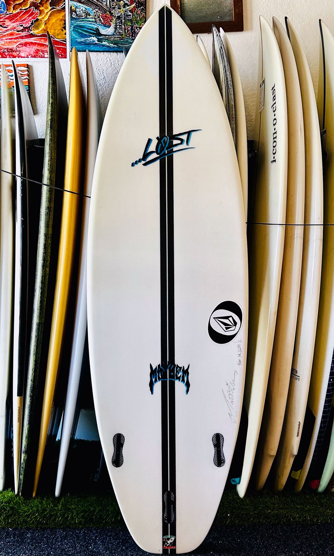 Lost 6'1" 36L The Ripper Used Surfboard