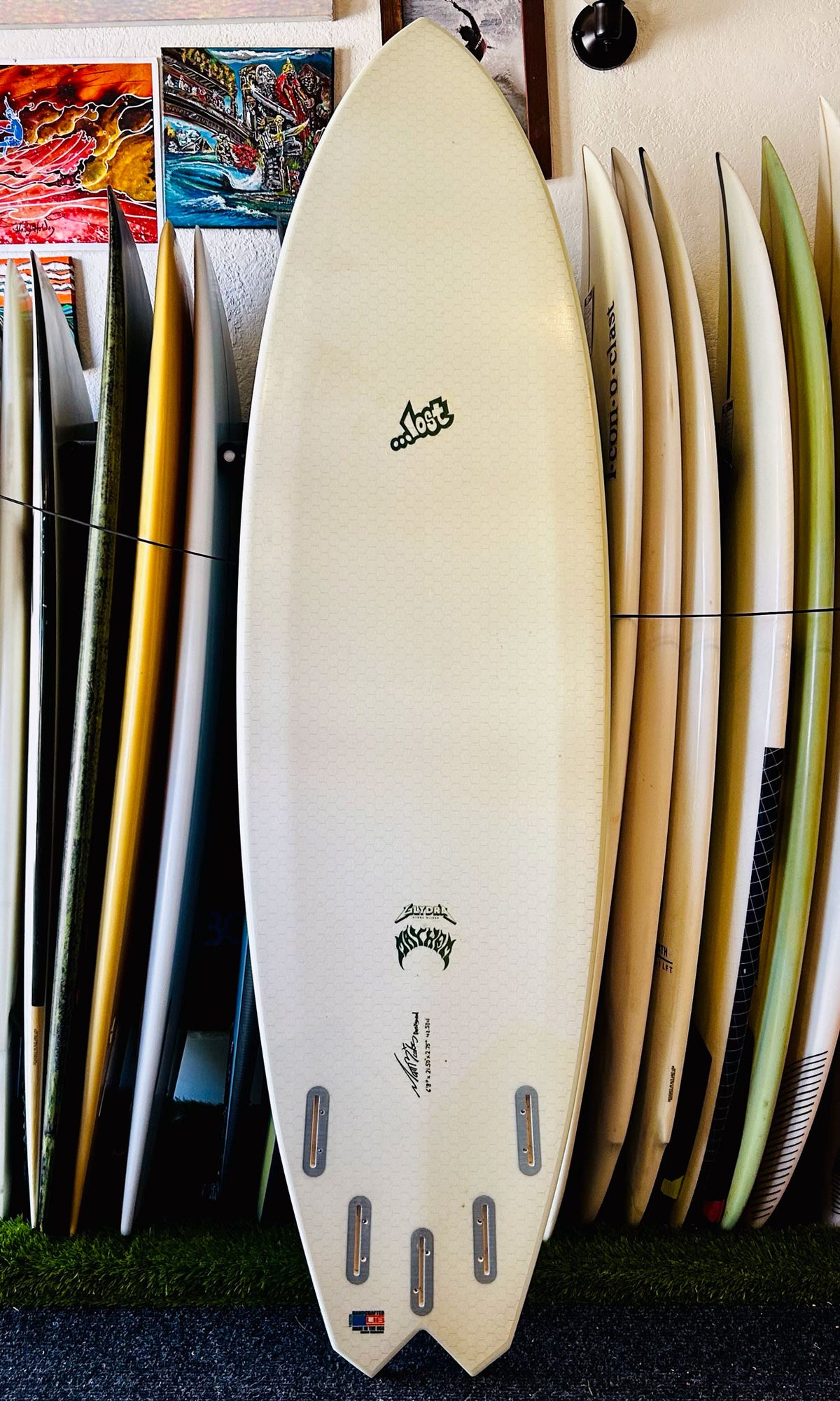 Lost 6'8" 42.5L Glydra Used Surfboard