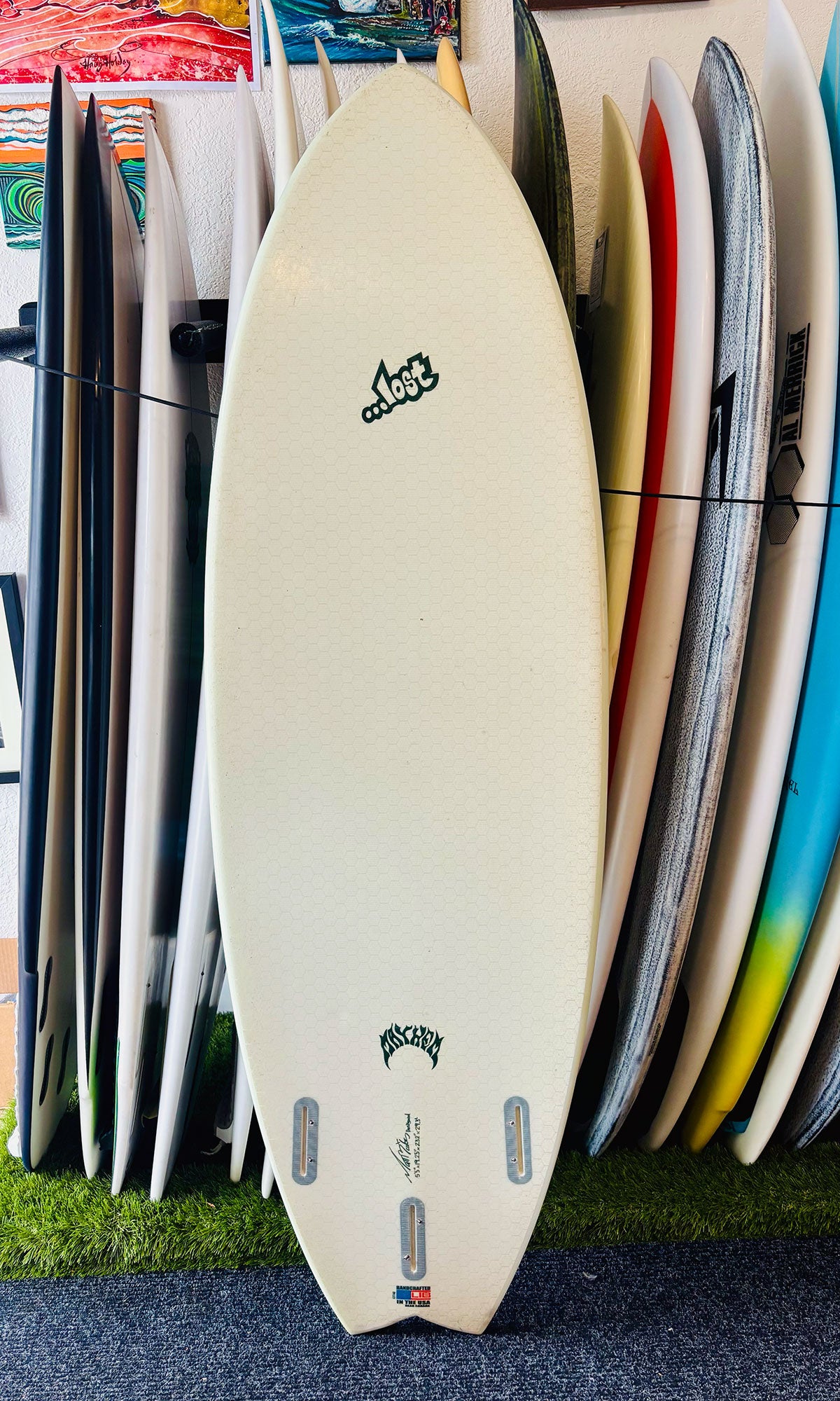 Lost 5'5" 29.3L 96 RNF Used Surfboard