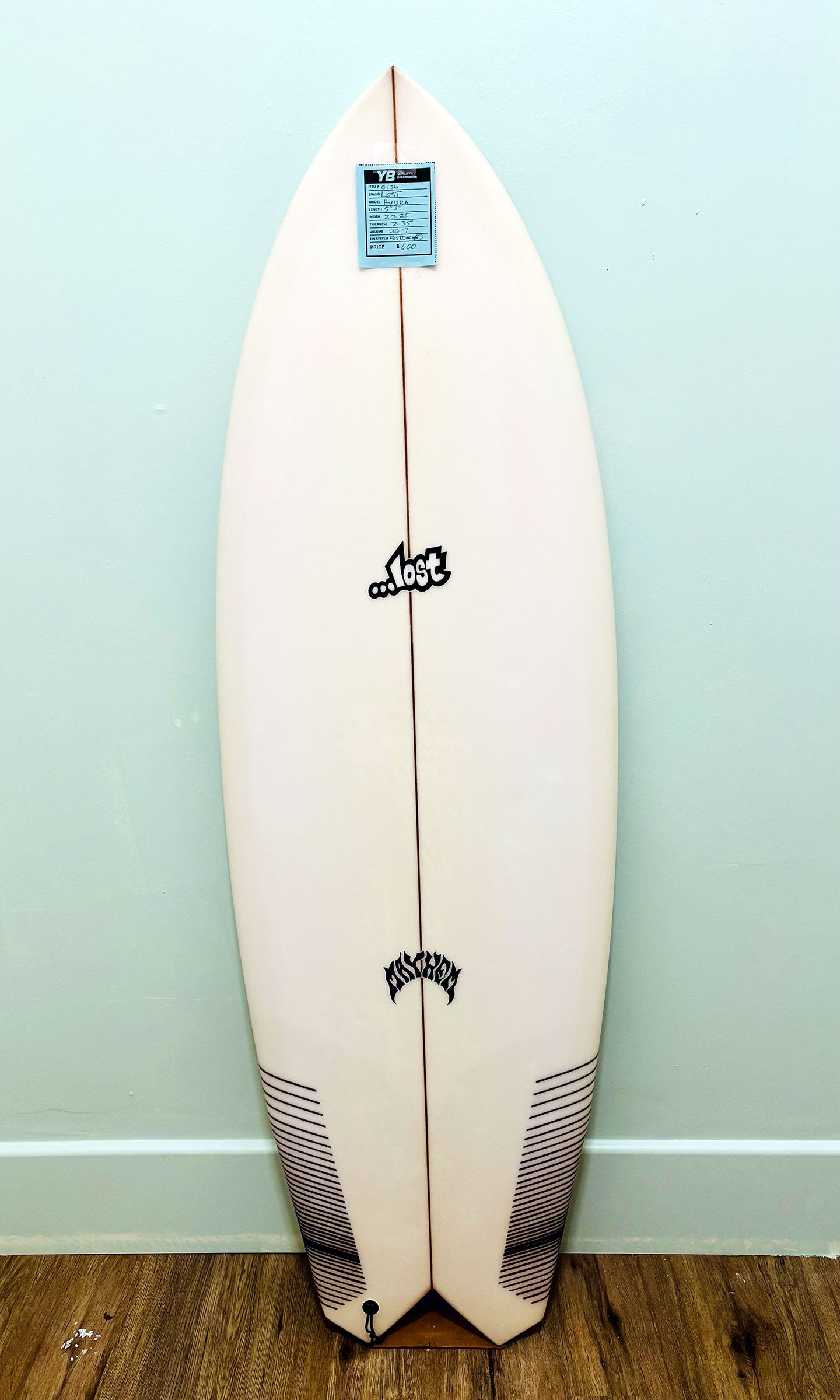 Lost 5'3" 28.7L Hydra