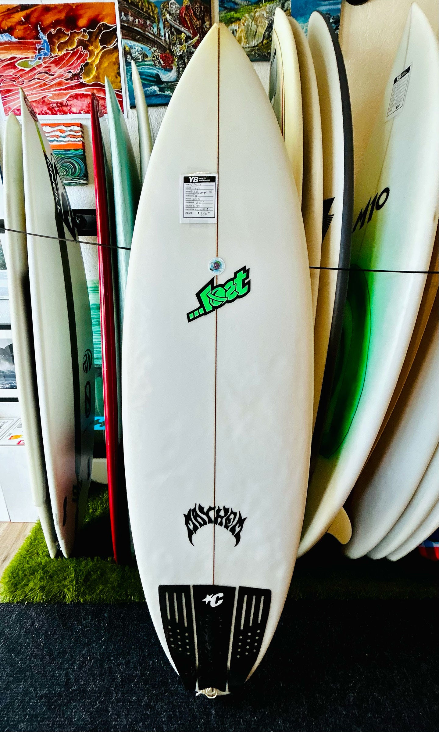 Lost 5'8" 31.75L Puddle Jumper HP Used Surfboard