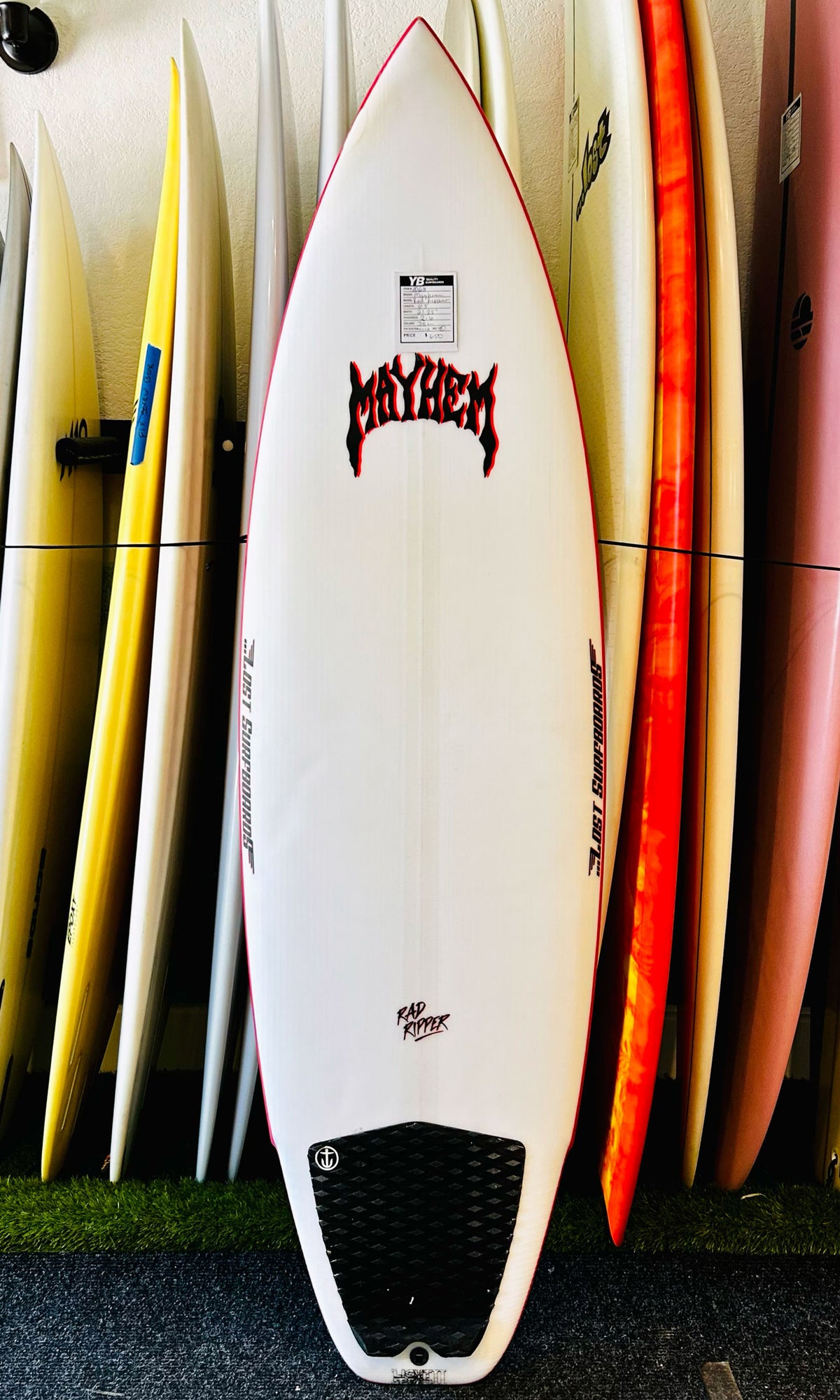Lost 6'3" 38L Rad Ripper Used Surfboard