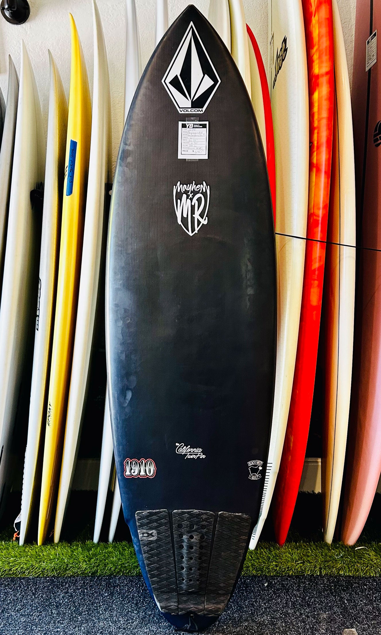 Lost 6'1" 38L California Twin Pin Used Surfboard