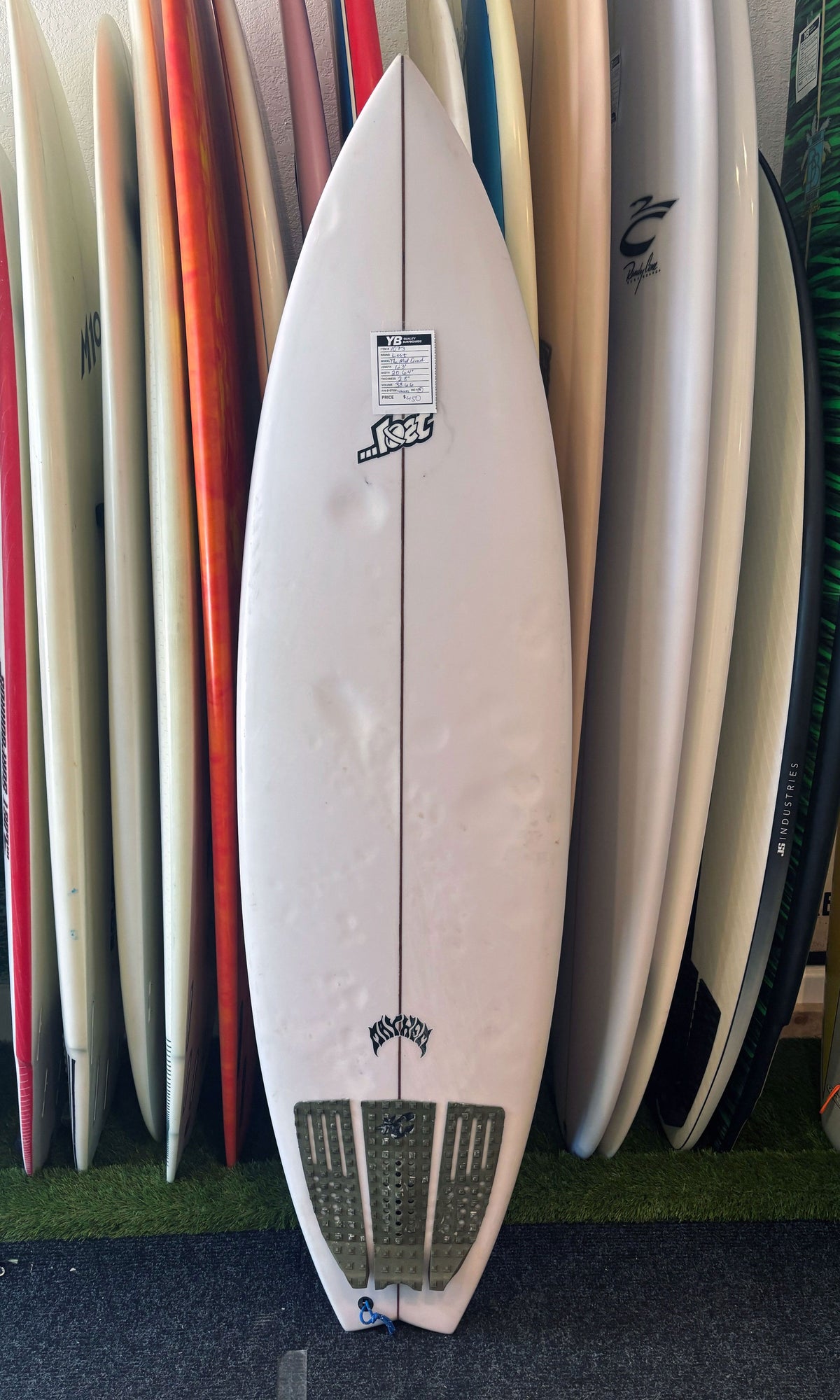 Lost 6'3" 38.66L Mod Quad Used Surfboard