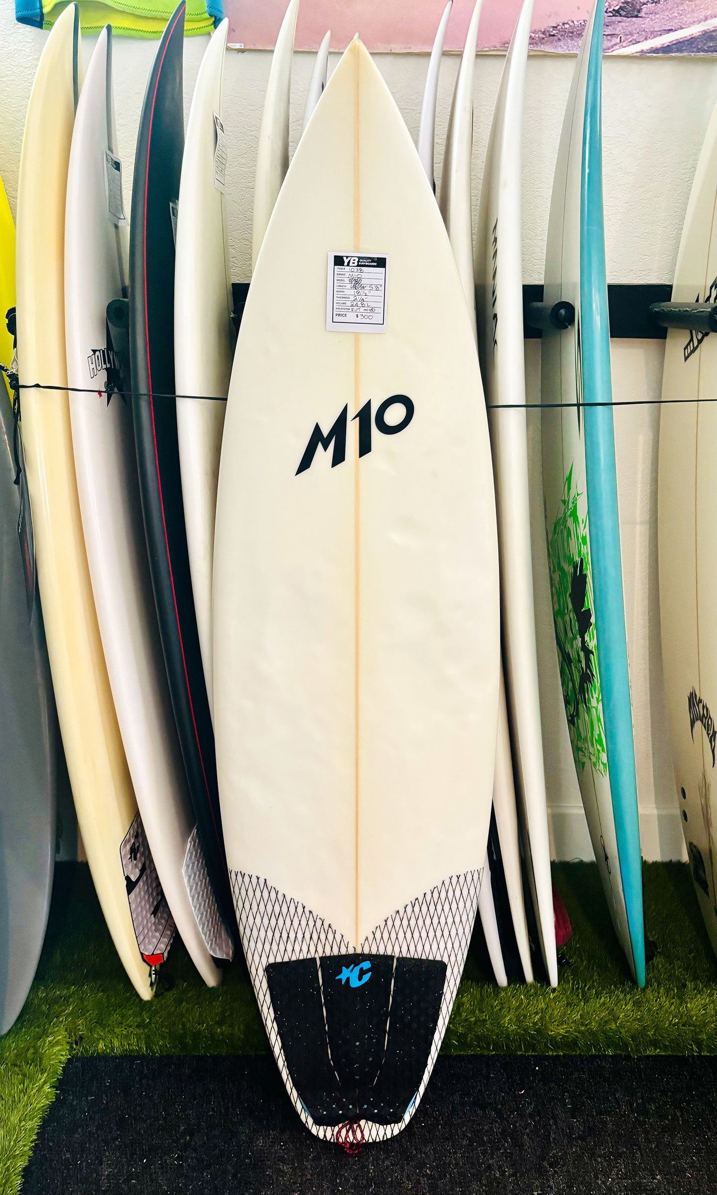 M10 5'8" 24.8L Used Surfboard
