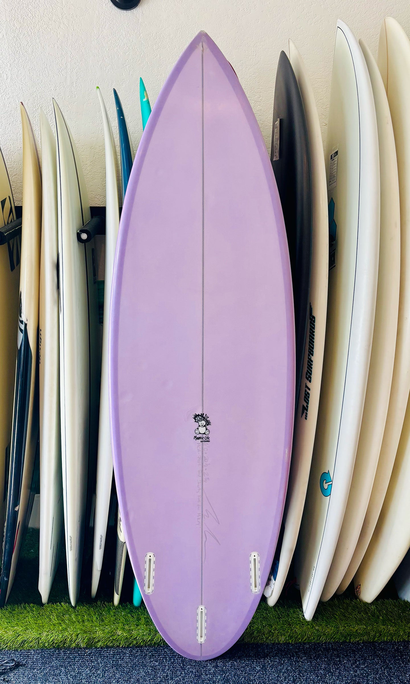 Maurice Cole 6'0" 33L Reverse Vee Used Surfboard