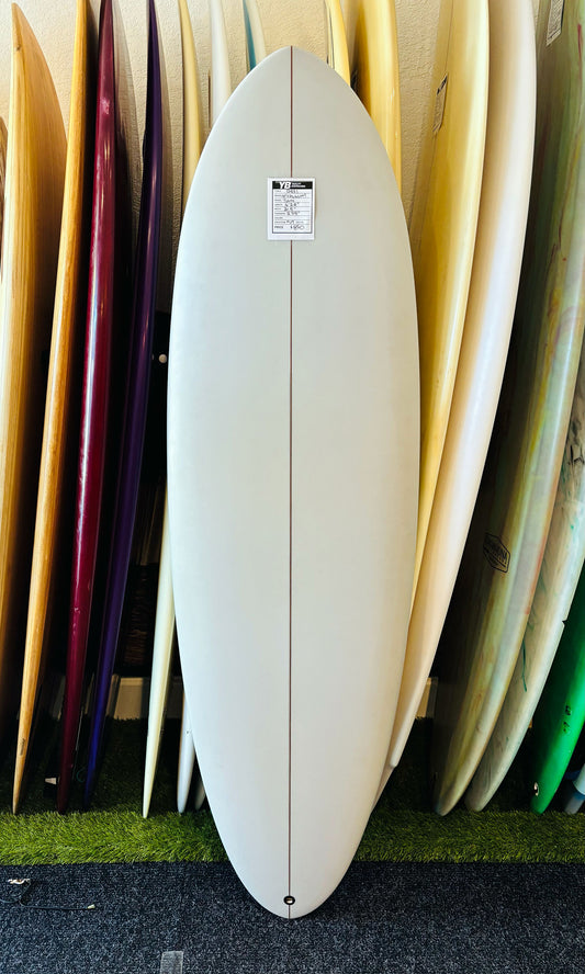 Jeff McCallum 6'2.5" Twin Fin Surfboard