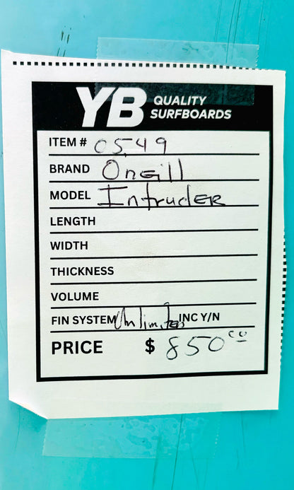 O'Neill 9'6" Intruder Longboard