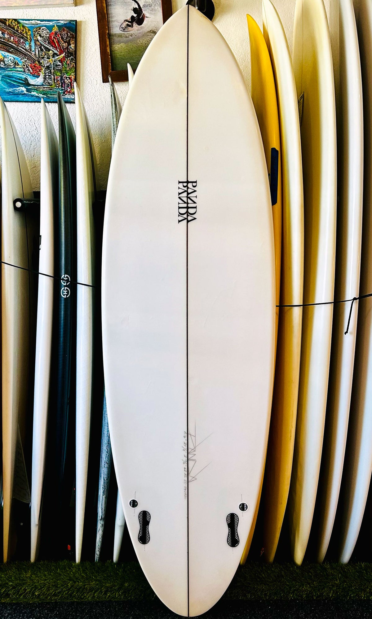 Panda 6'4" 42.2L Twinzer Used Surfboard