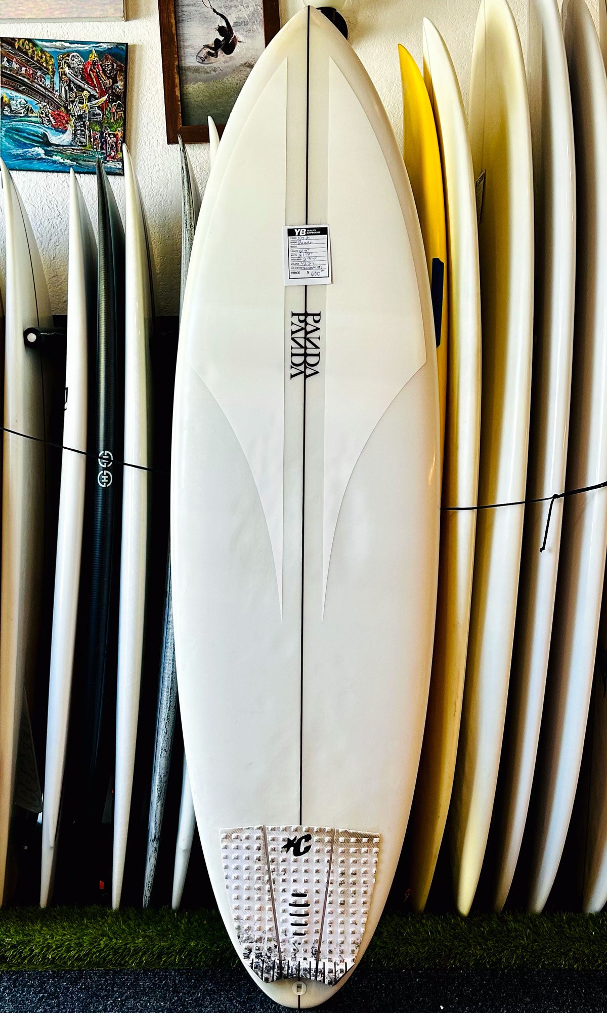 Panda 6'4" 42.2L Twinzer Used Surfboard