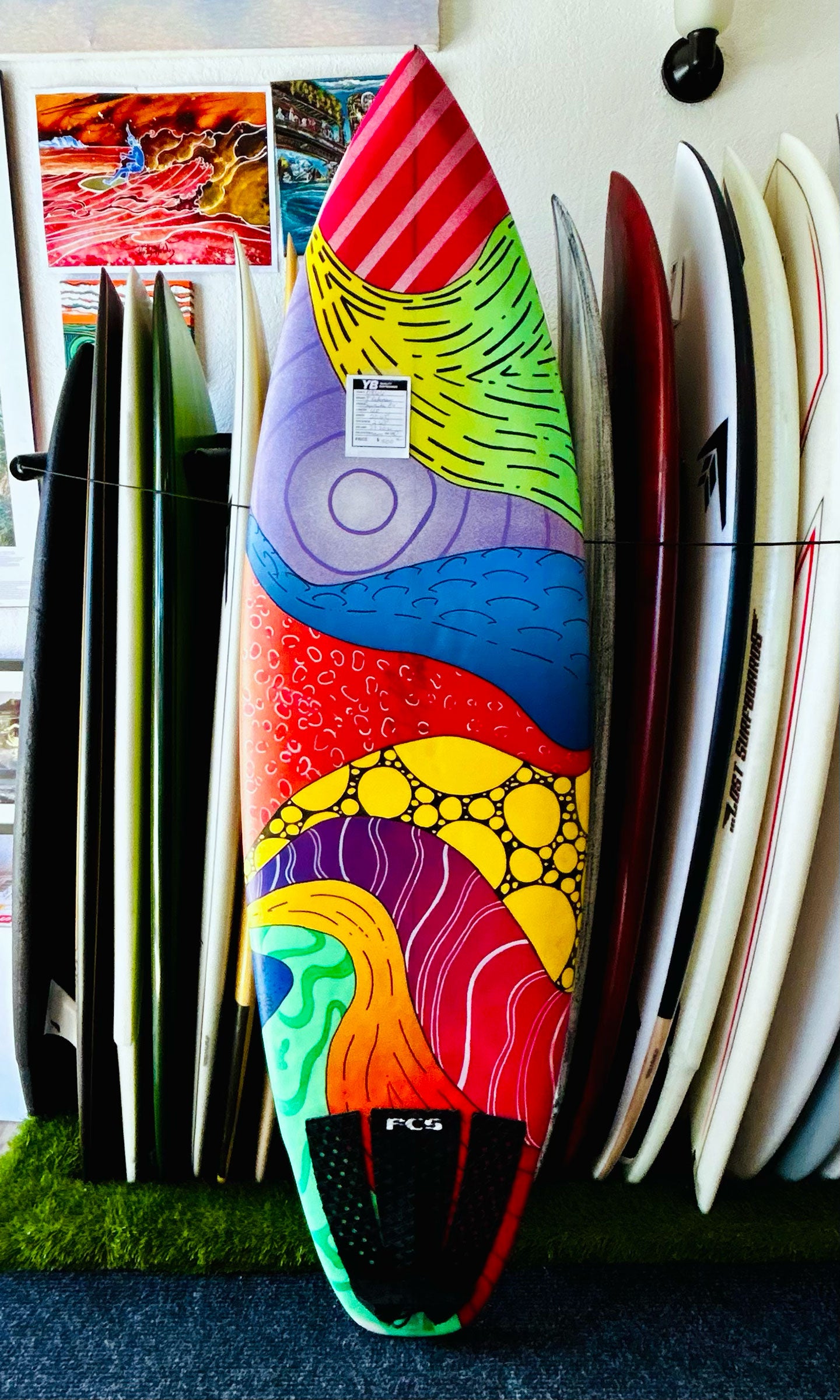 Patterson 6'1" Synthetic 84 Used Surfboard
