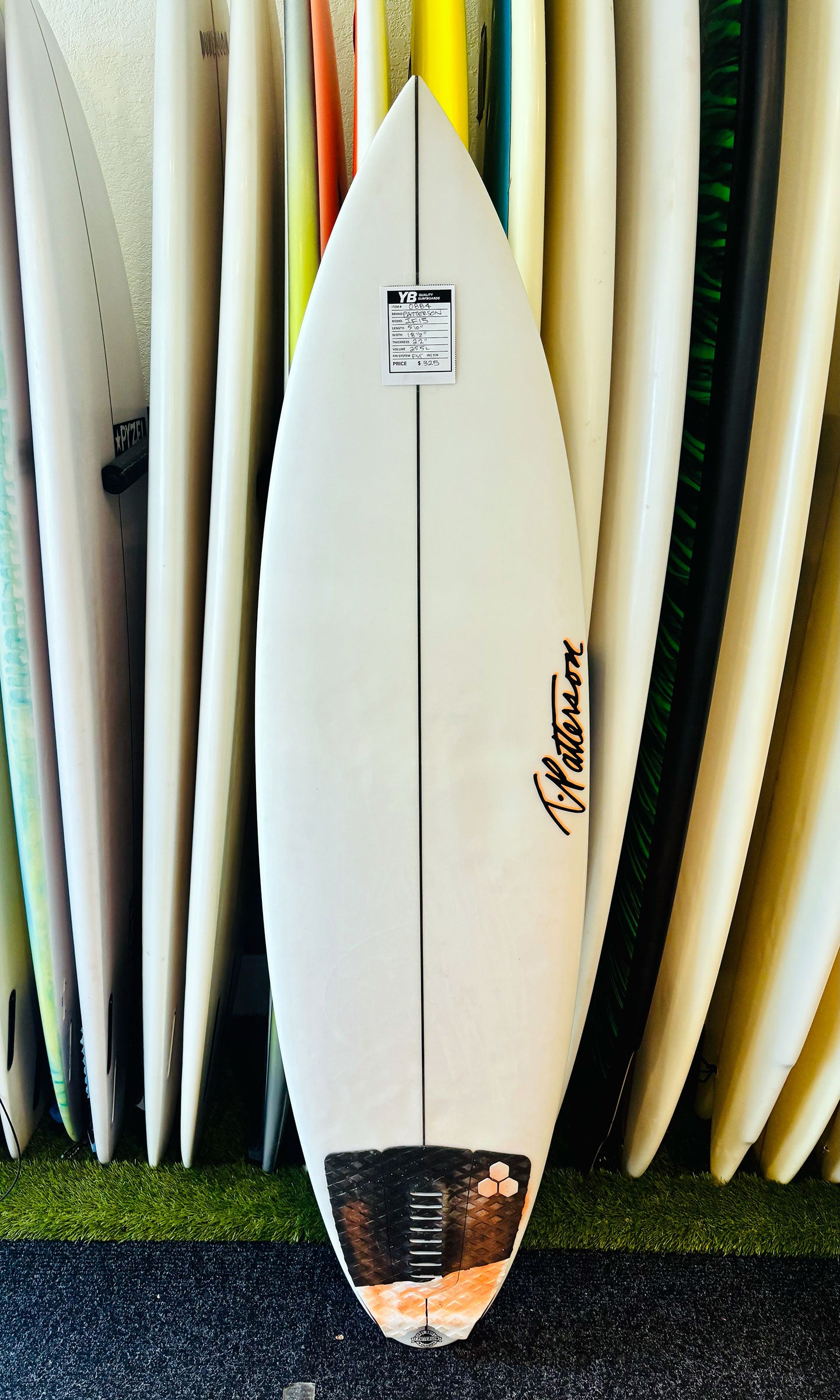 Patterson 5'10" 25.5L IF15 Used Surfboard