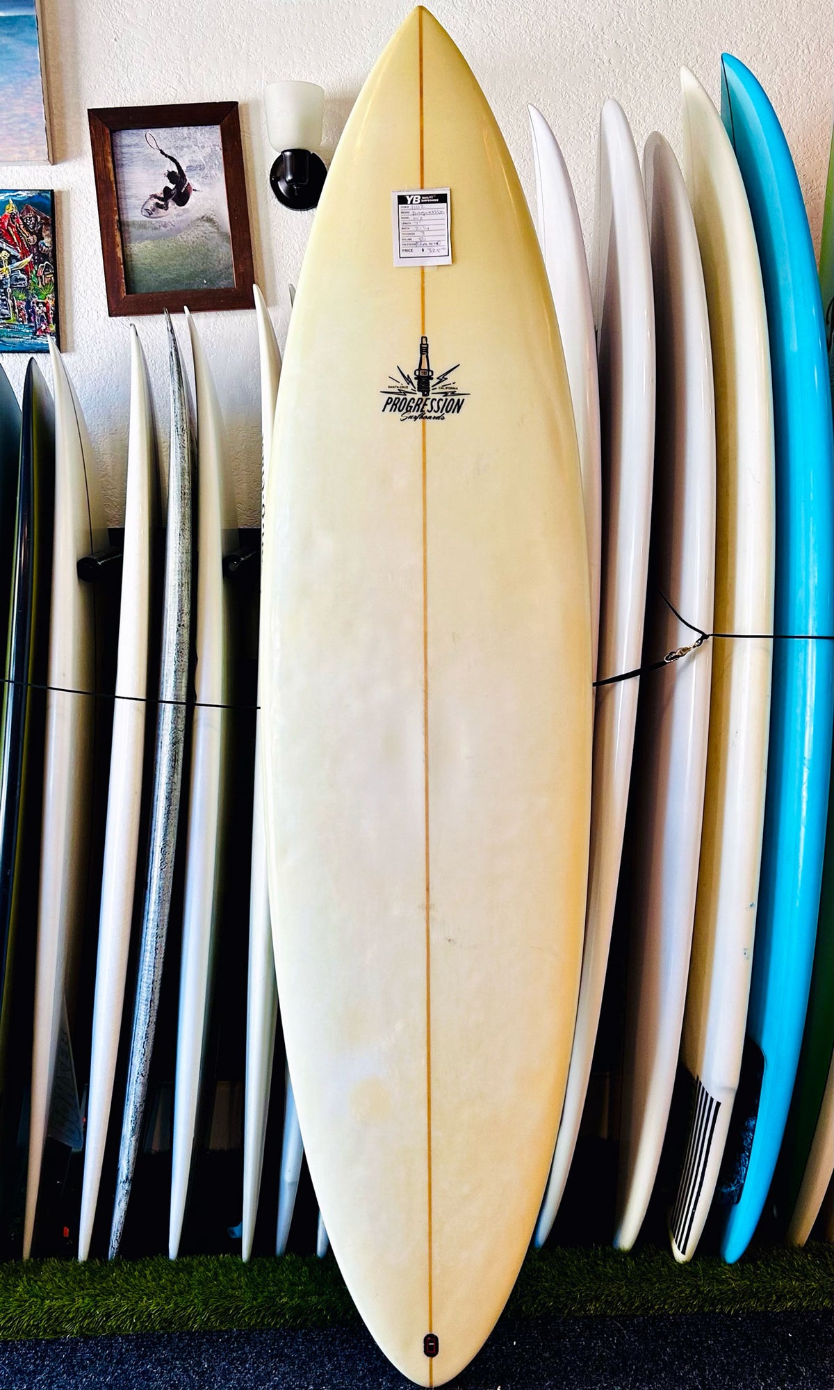 Progression 7'0" 50L Mid Length Used Surfboard