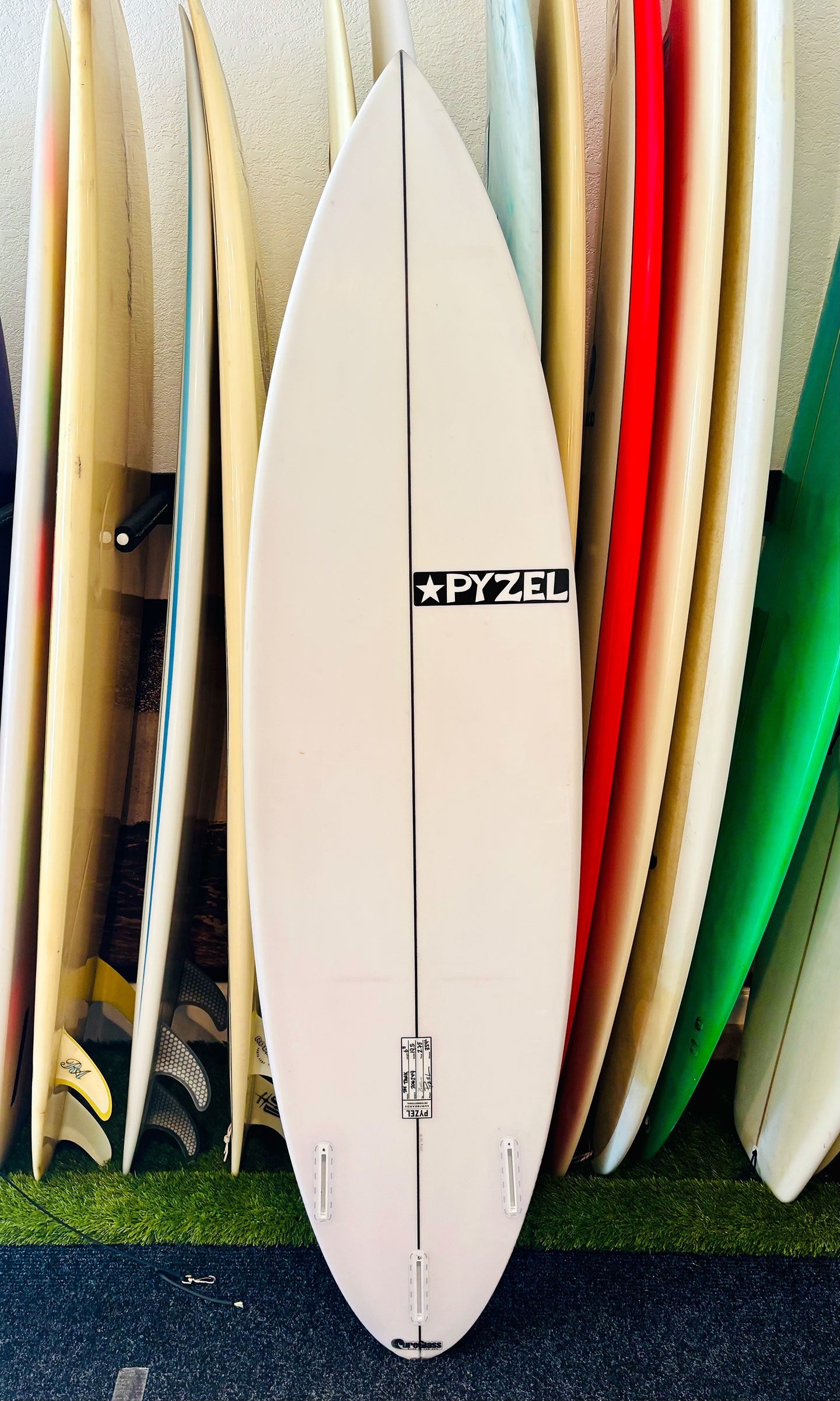 Pyzel 6'8" 35.9L Tank Step-Up Surfboard