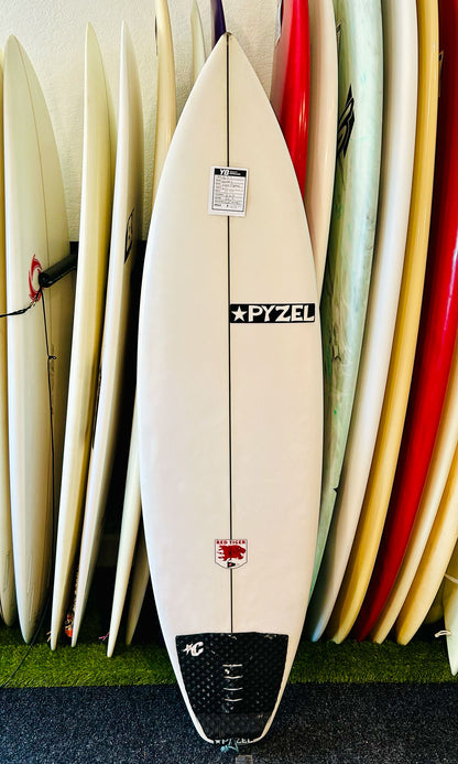 Pyzel 6'2" 34.2L Red Tiger Surfboard
