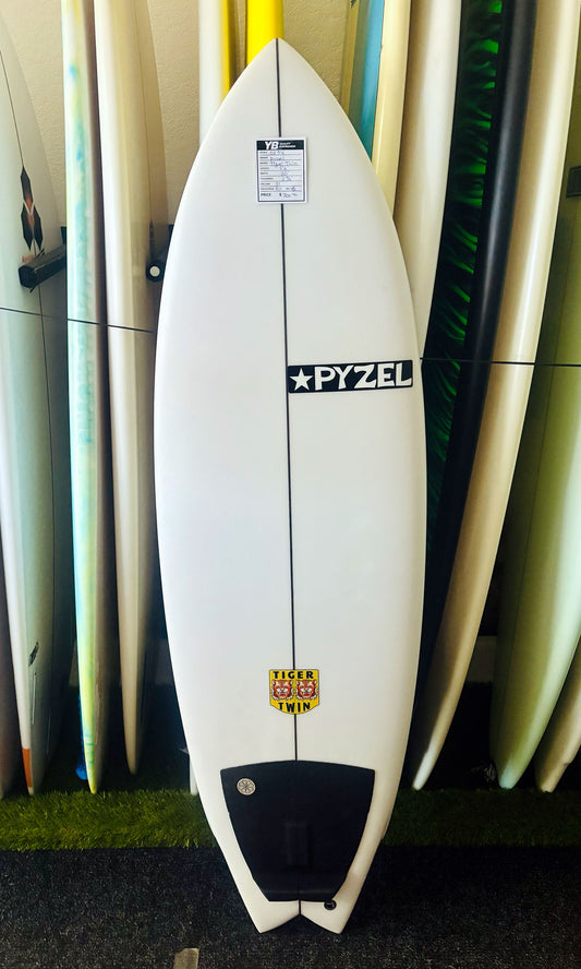 Pyzel 5'6" 31L Tiger Twin Used Surfboard
