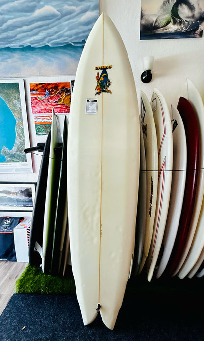 Rainbow 7'8" Quad Fish Big Guy Used Surfboard