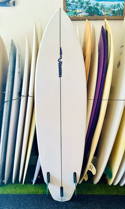 Rawson 7'4" 59.8L Big Guy Twin Fin