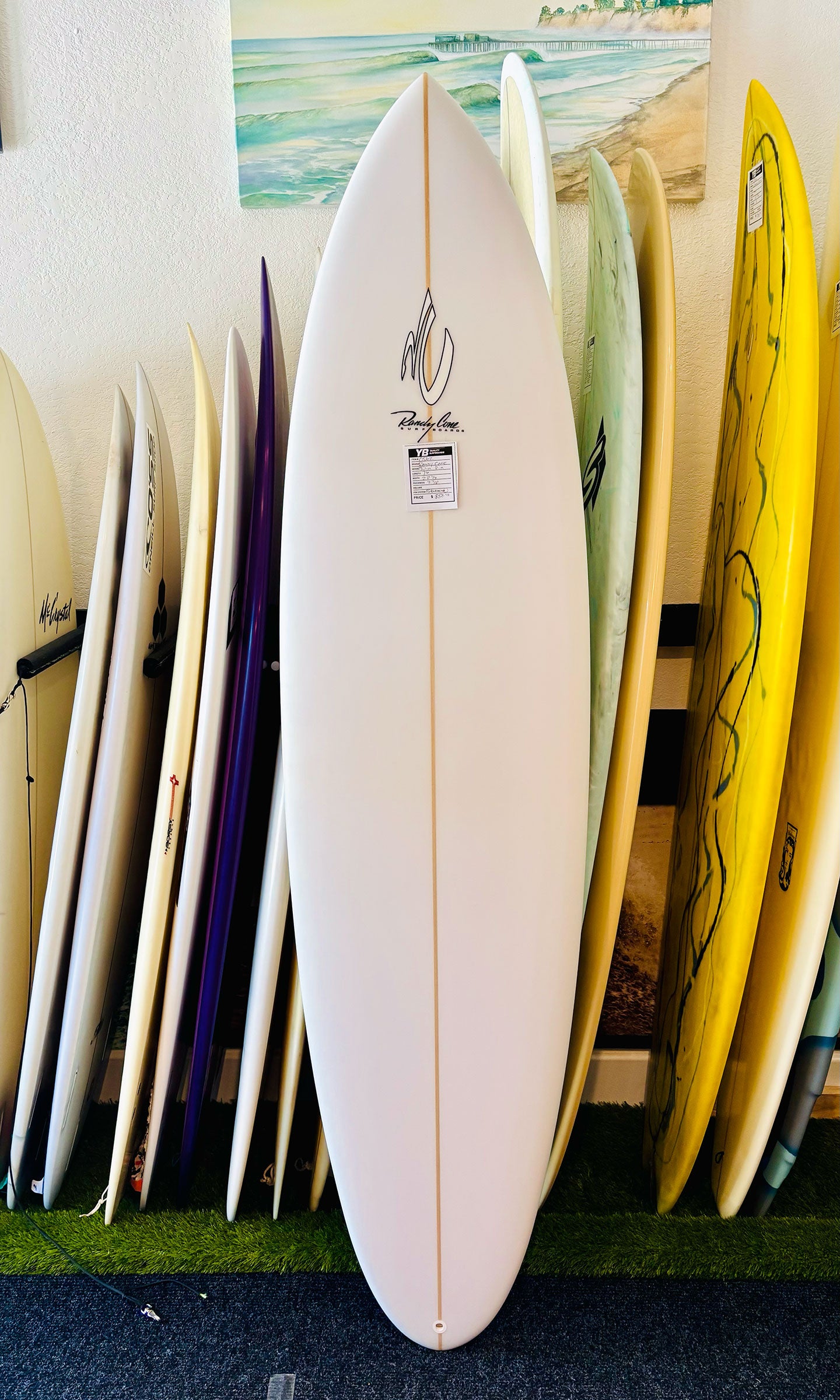 Randy Cone 7'6" 54L Twin Pin Surfboard