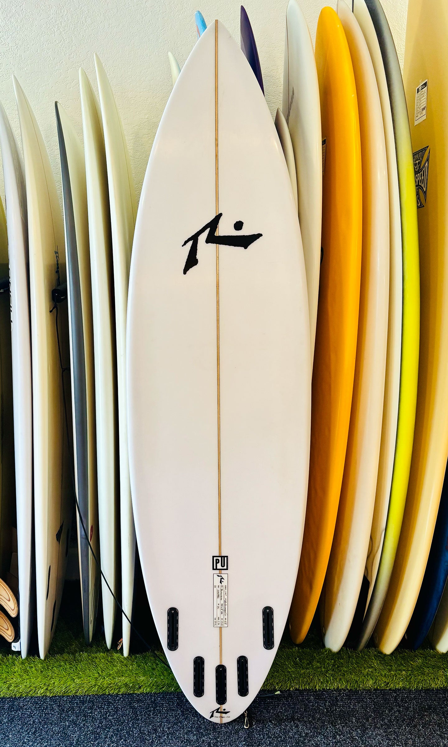 Rusty 6'8" 37.9L Blackbird Used Surfboard