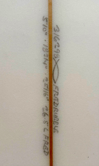 Channel Islands 5'10" 26.5L Fred Rubble