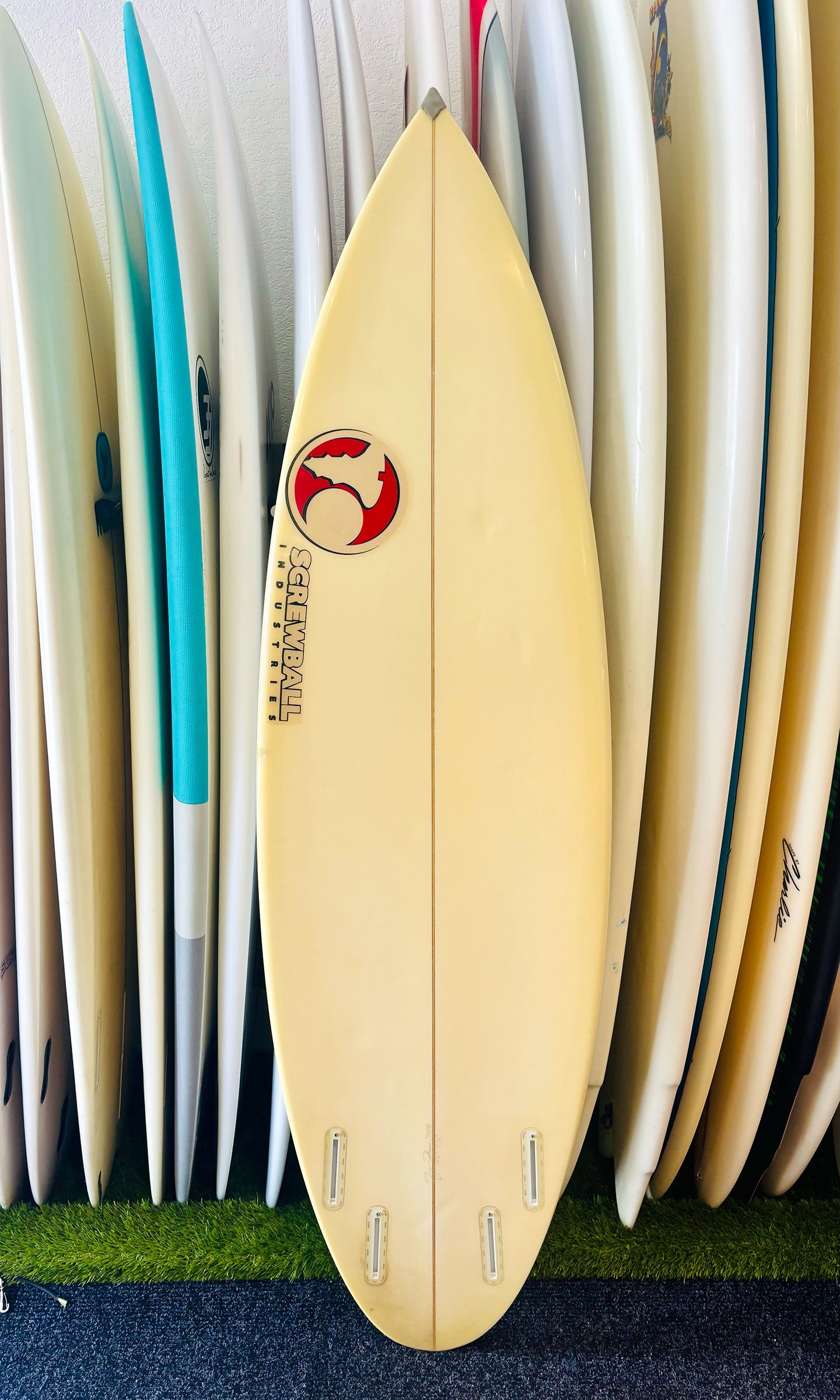 Screwball 6'1" Quad Used Surfboard