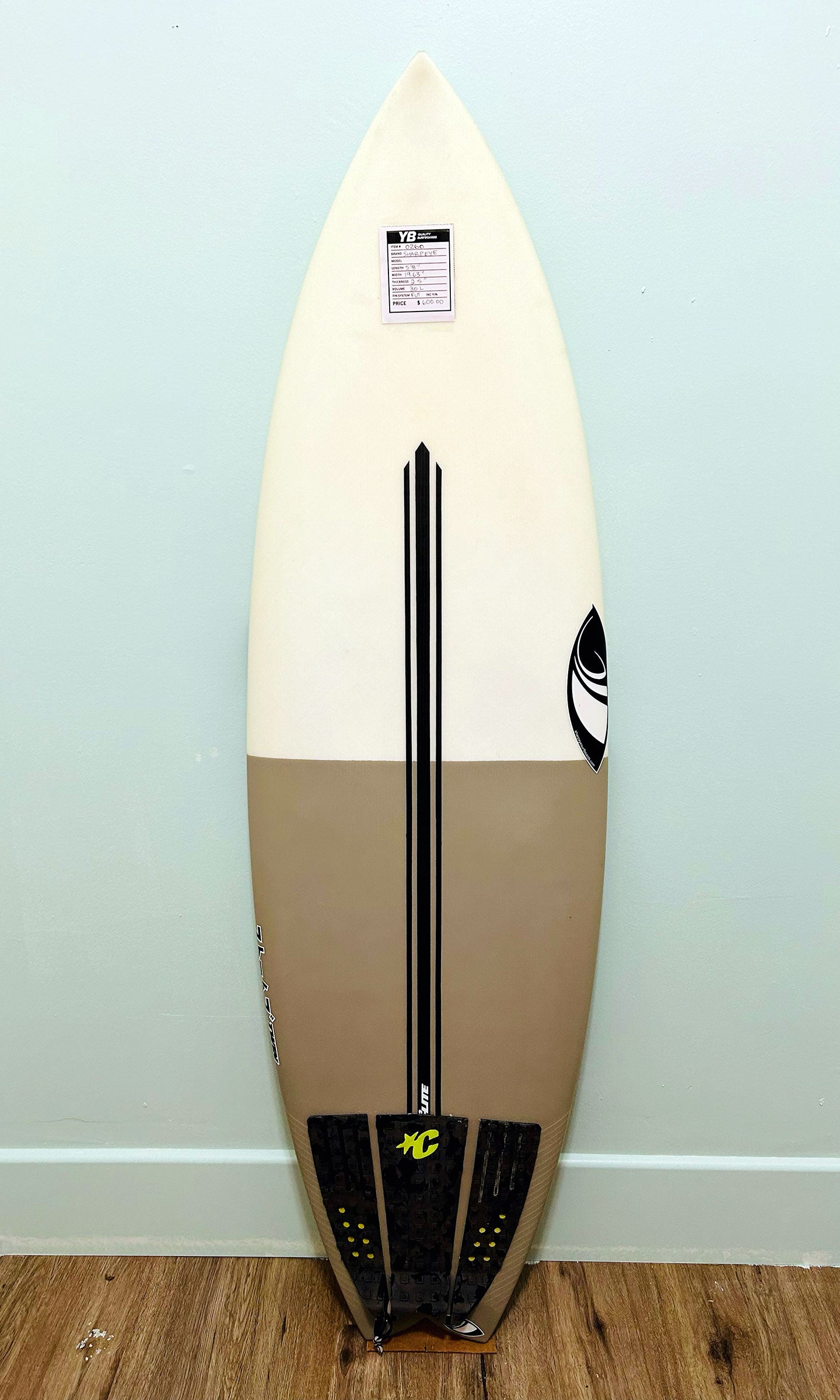 Sharp Eye 5'8" 30L Twin Turbo
