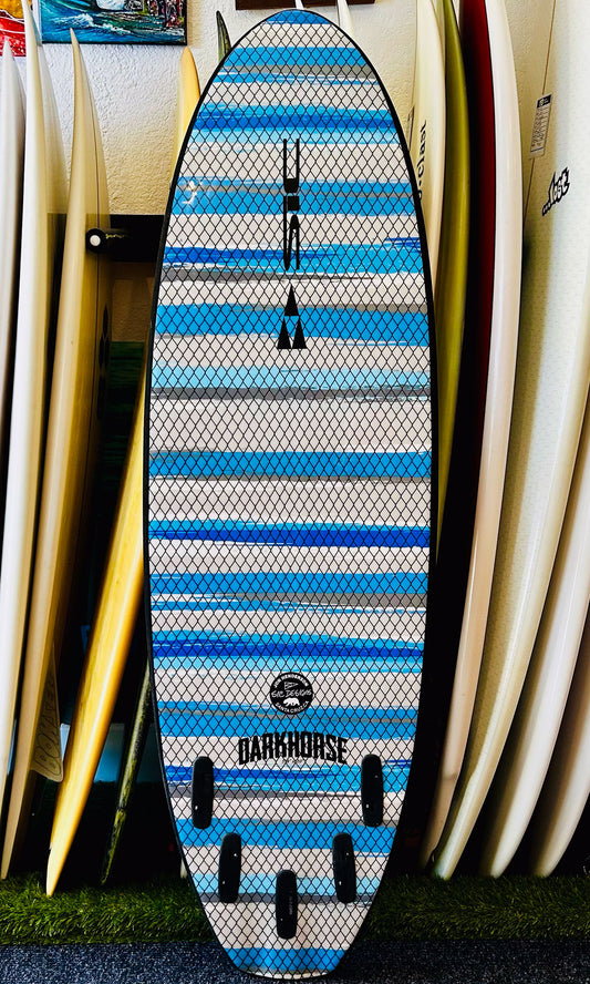 SIC 5'8" 40L Dark Horse Soft Top New Surfboard