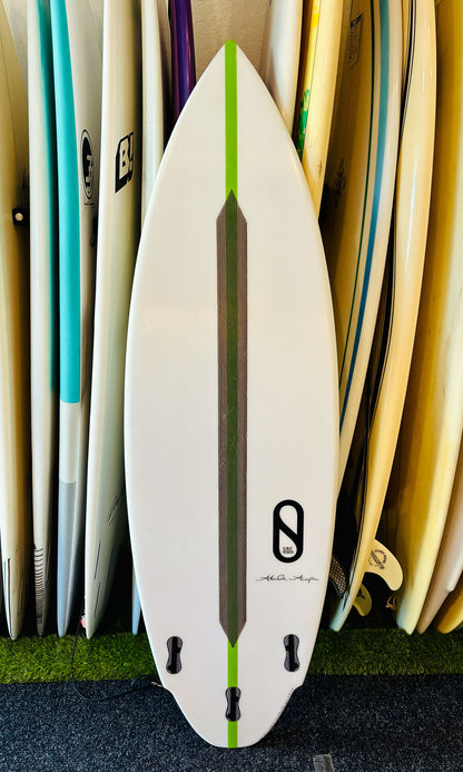 Slater Designs 5'8" 30.4L Flat Earth Surfboard