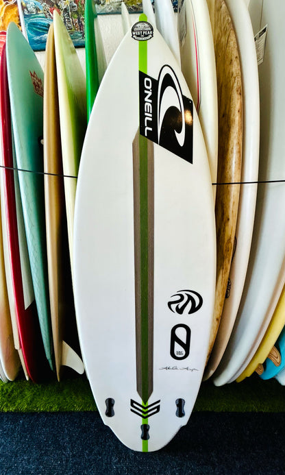 Slater Designs 5'7" 28.4L Flat Earth Used Surfboard