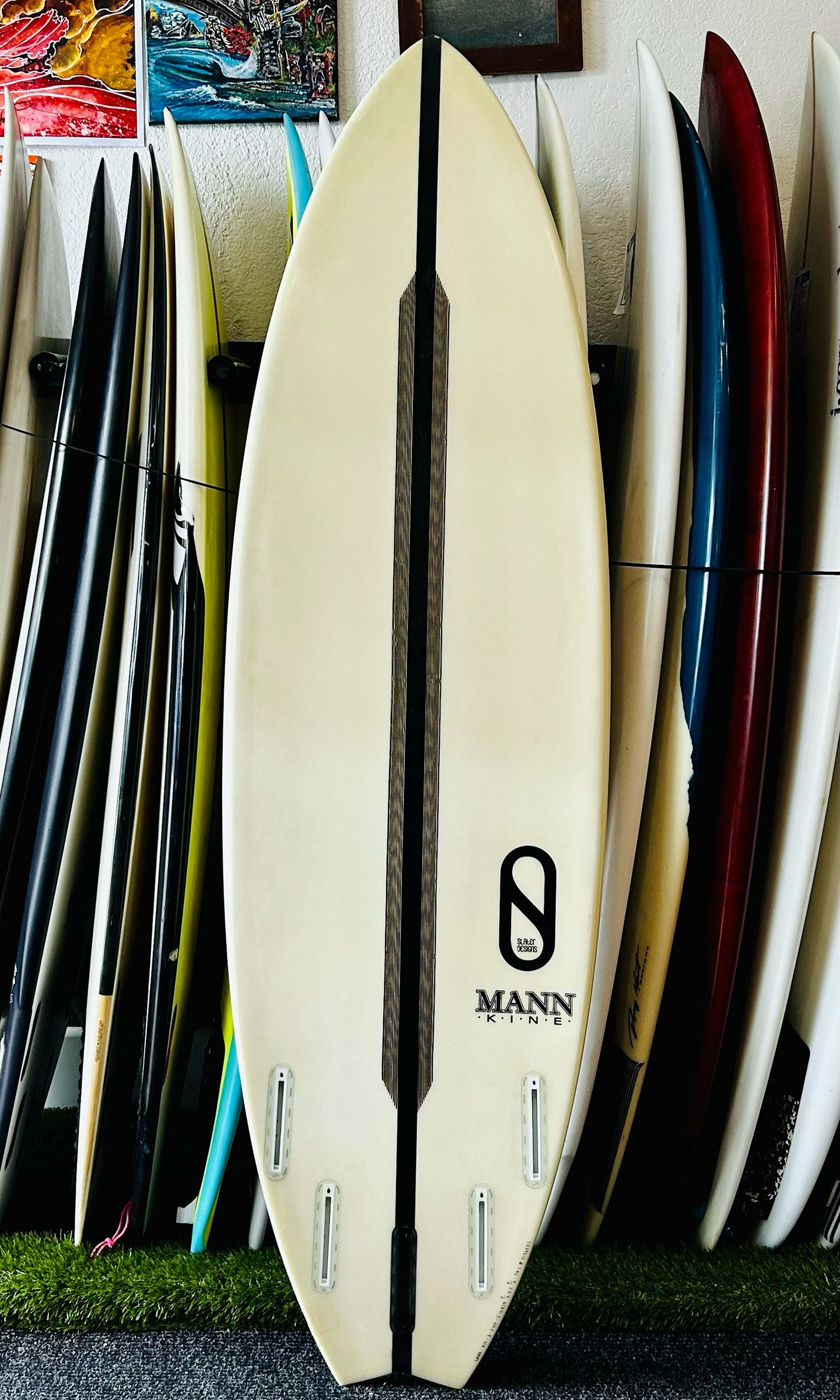 Slater Designs 5'10" 34L No Brainer Used Surfboard