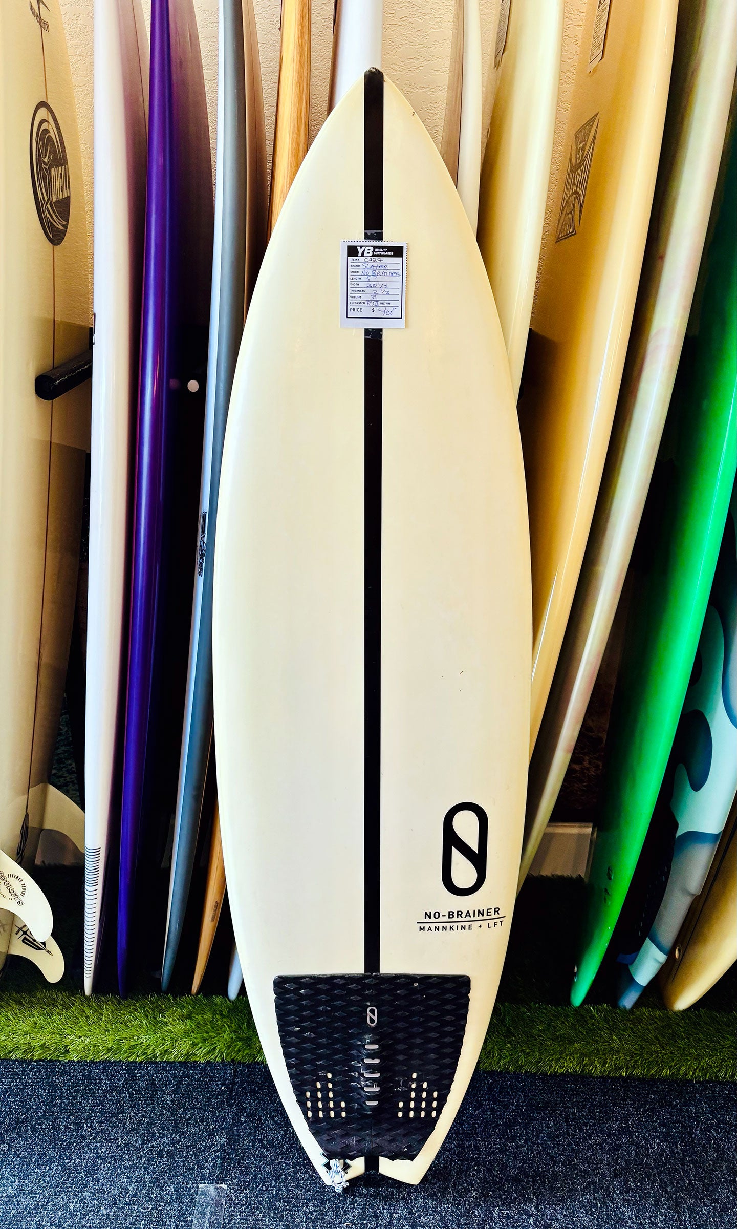 Slater Designs 5'7" 31L No Brainer Surfboard