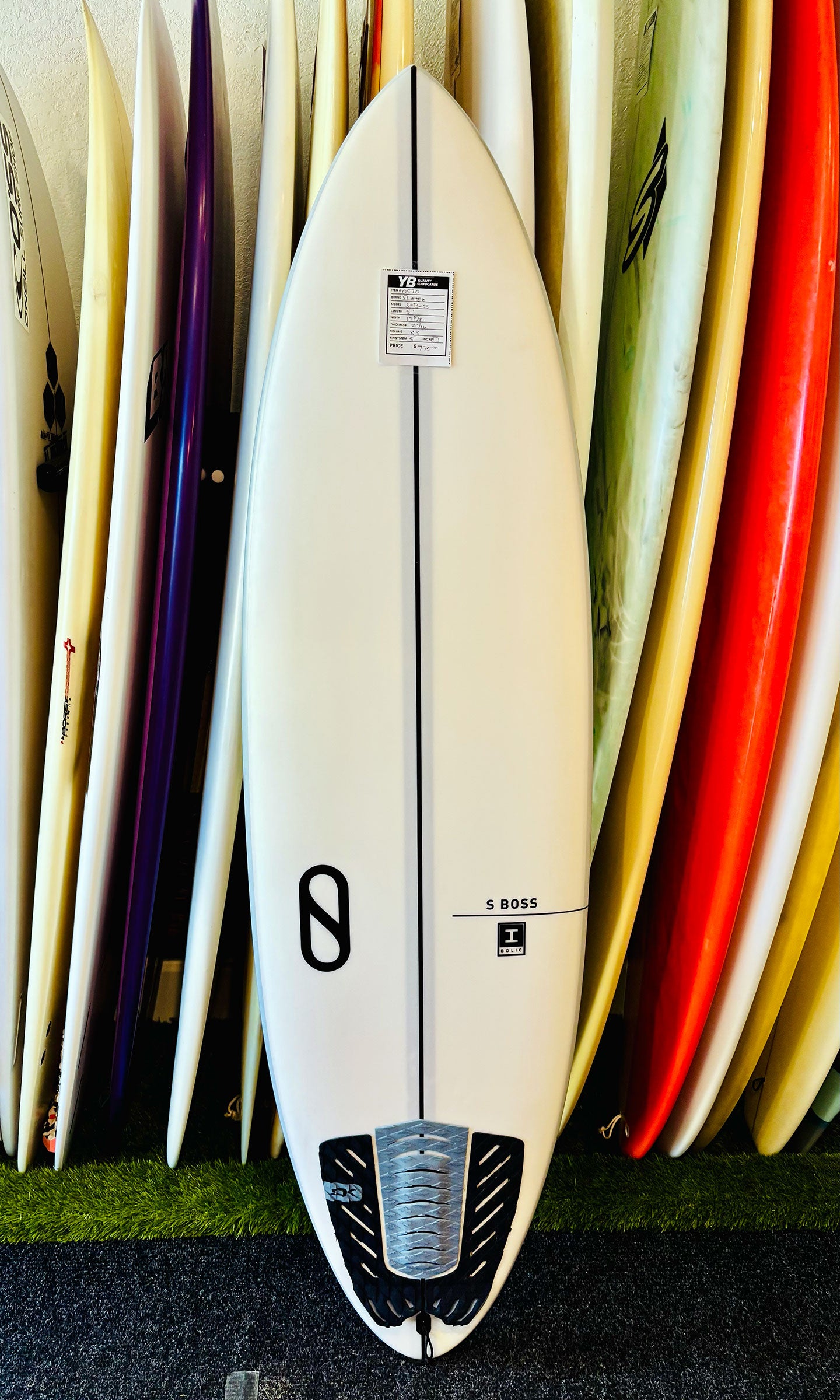 Slater Designs 5'11" 33L S-Boss Surfboard