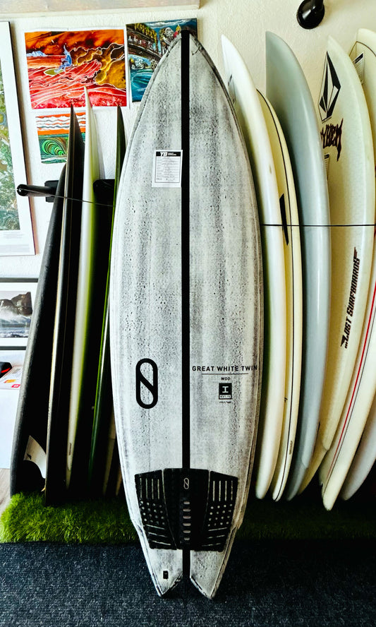 Slater Designs 5'9" 30.5L Great White Twin Used Surfboard