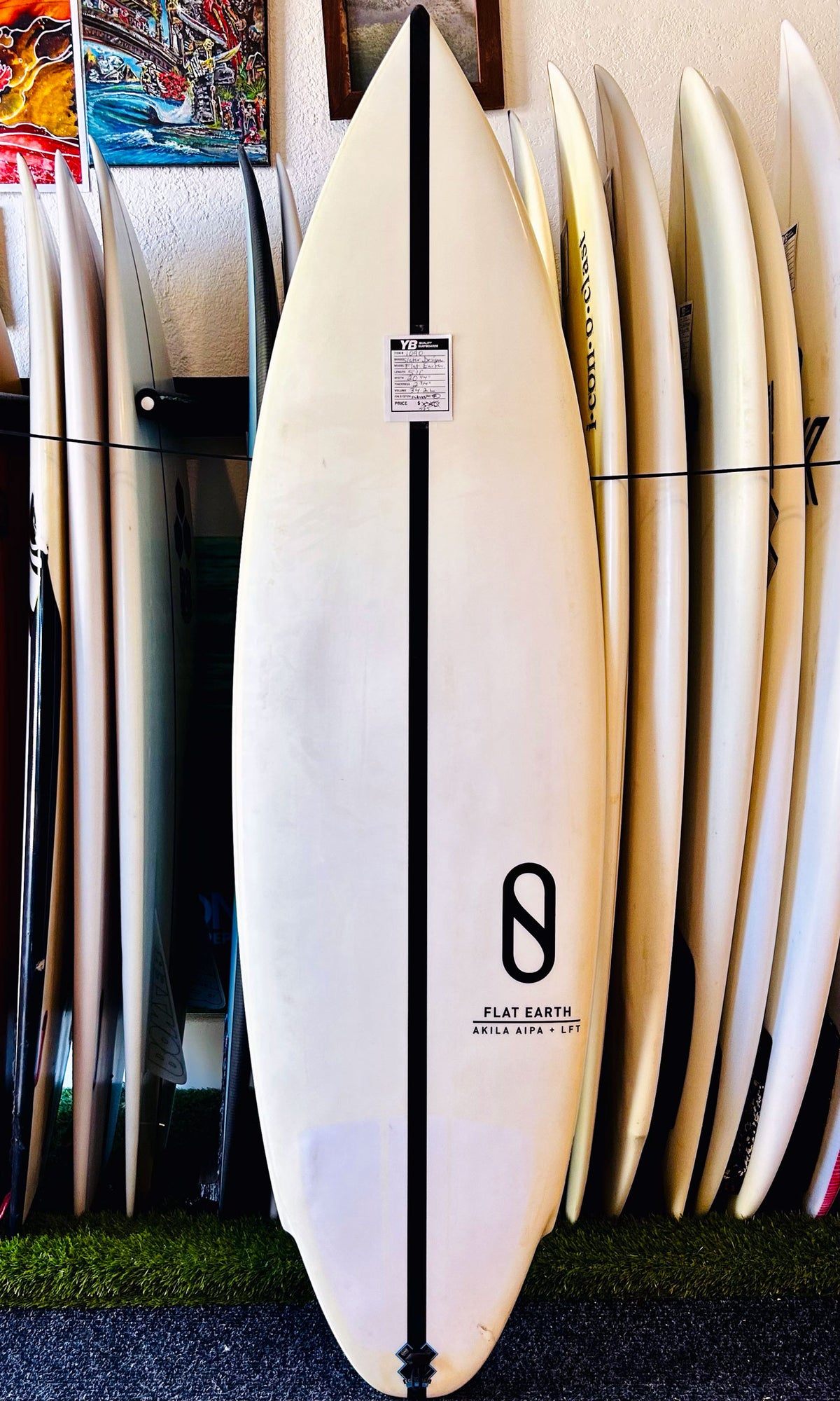 Slater Designs 5'11" 34.2L Flat Earth Used Surfboard