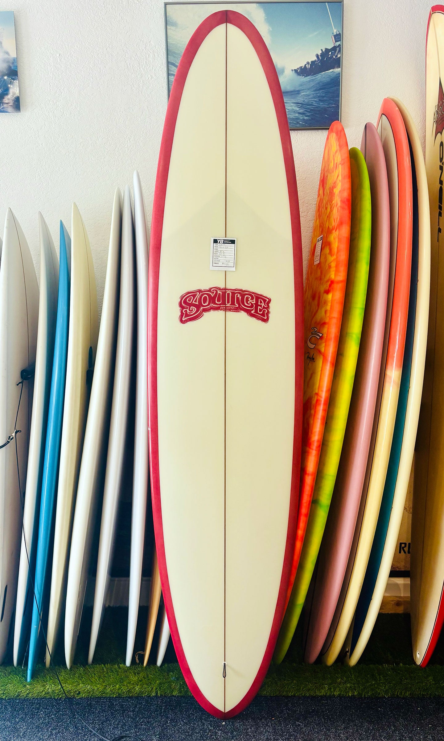 Source 8'4" Mini Used Longboard