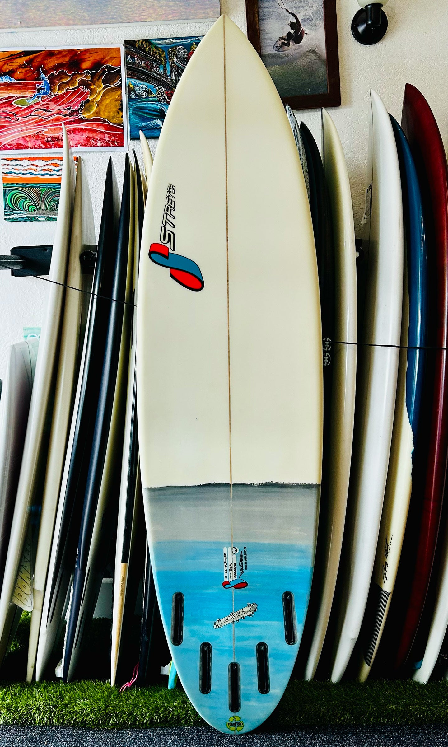 Stretch 6'6" 36.5L 2x4 Used Surfboard