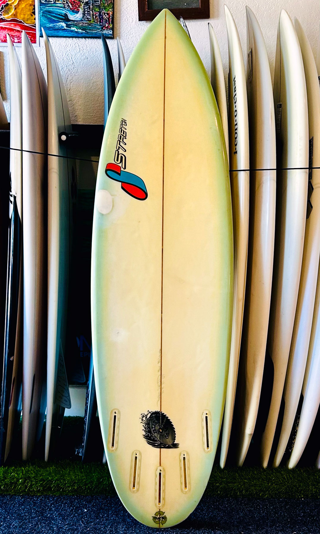 Stretch 6'0" Buzzsaw Used Surfboard