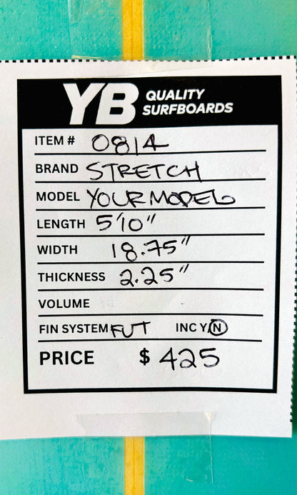 Stretch 5'10" 27L Used Surfboard