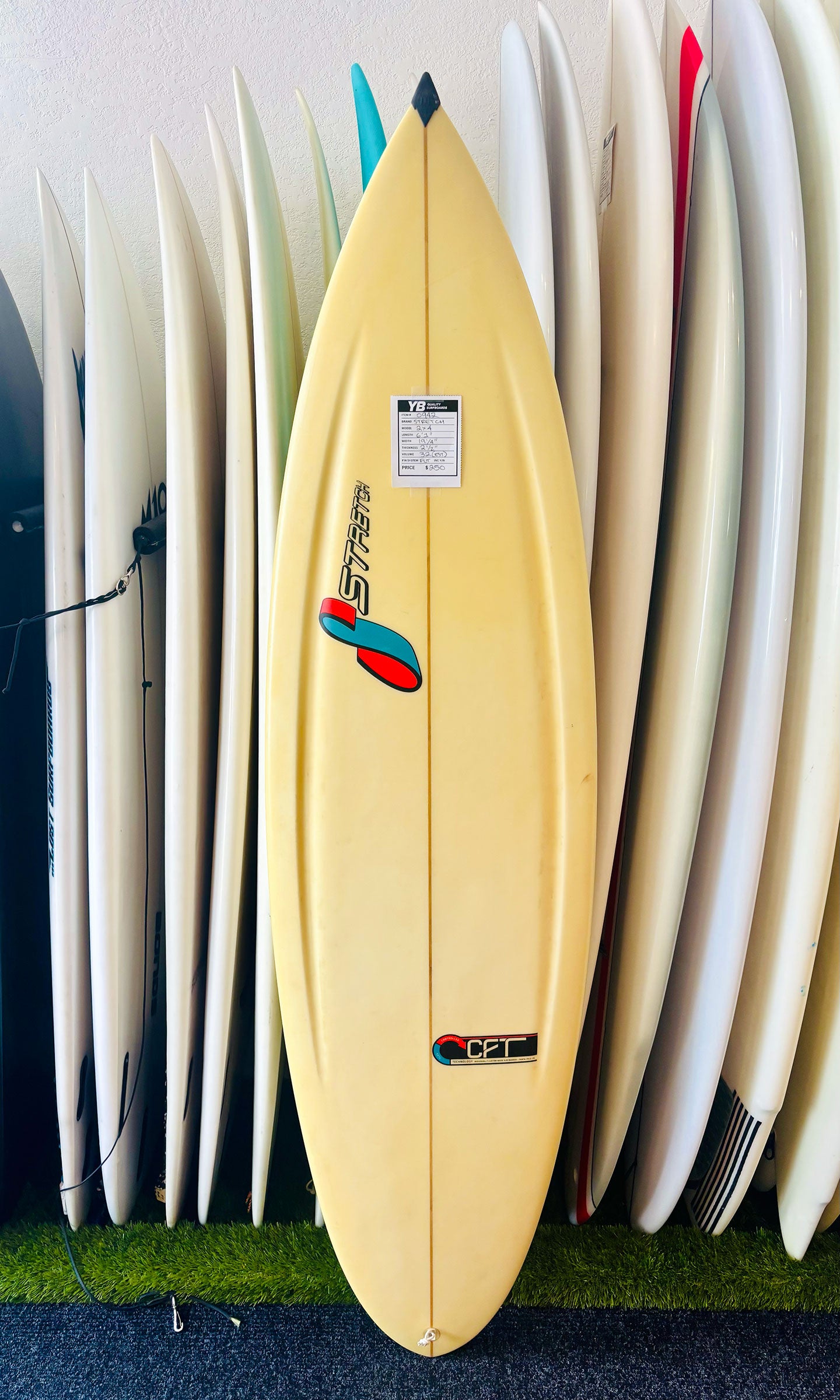 Stretch 6'1" 2x4 Used Surfboard