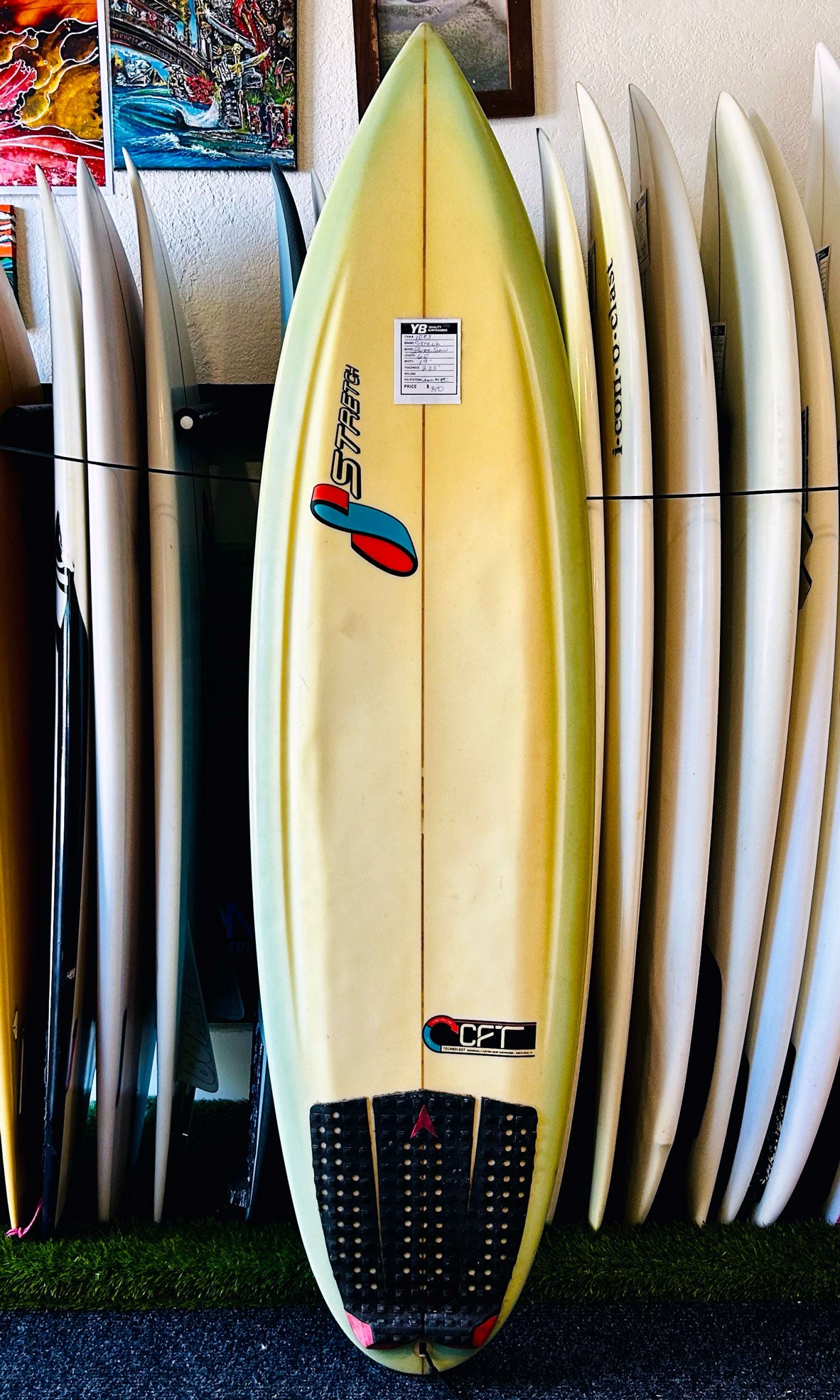 Stretch 6'0" Buzzsaw Used Surfboard