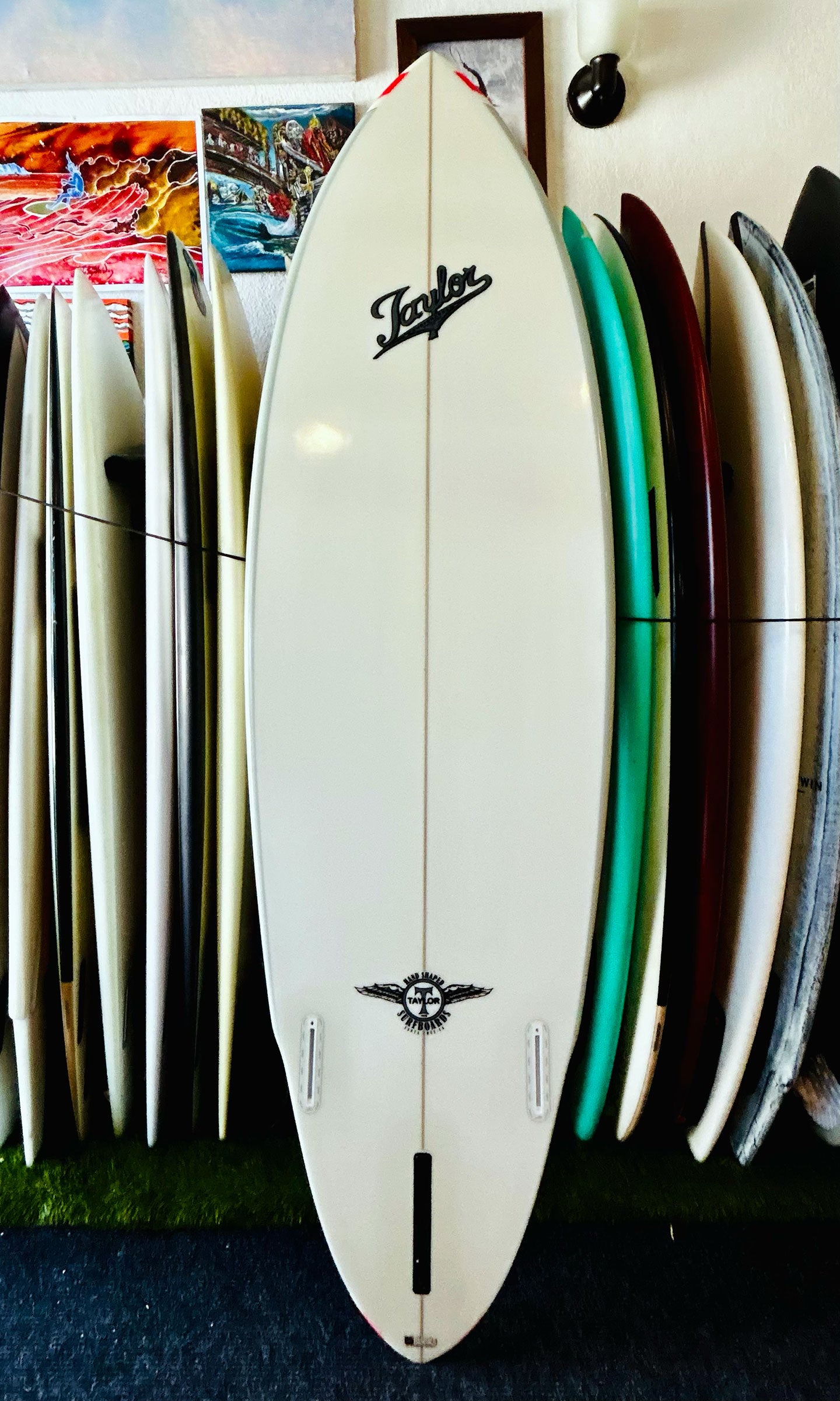 Pat Taylor 6'9" Stinger Used Surfboard