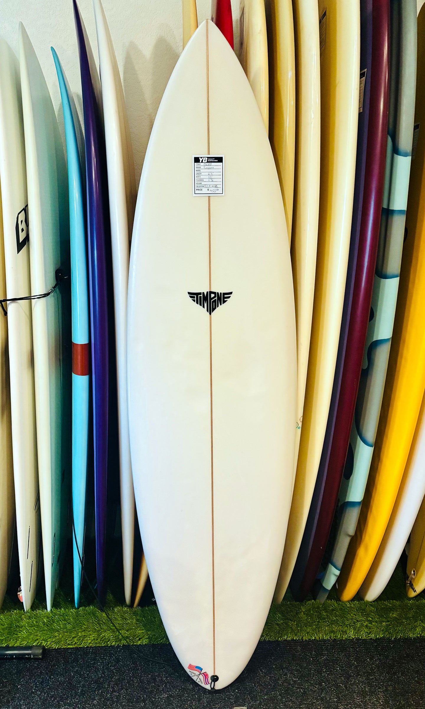 Timpone 6'5" Surfboard
