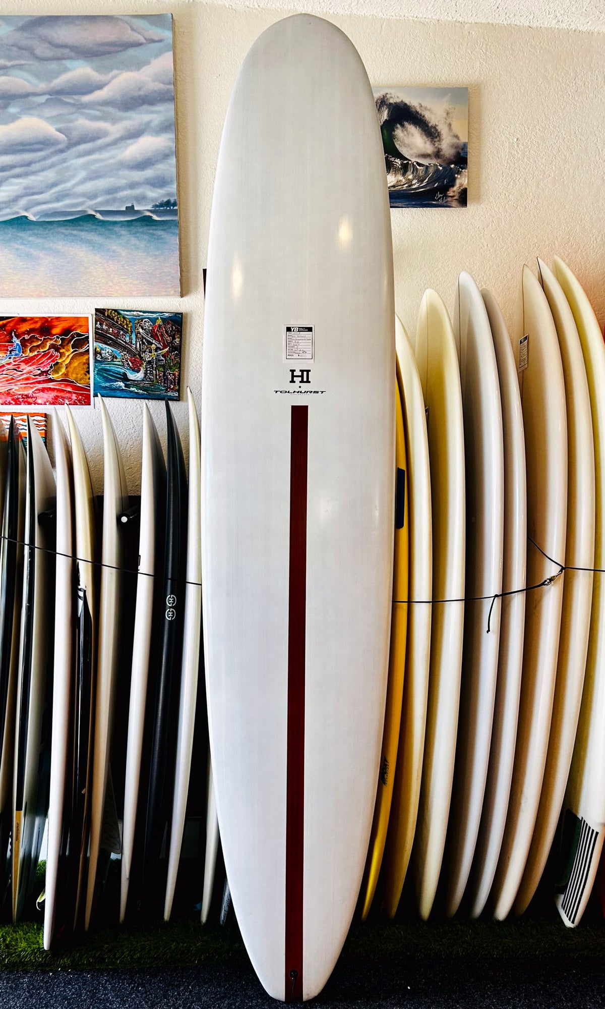 Tolhurst 9'2" 69.2L HI Diamond Drive Longboard