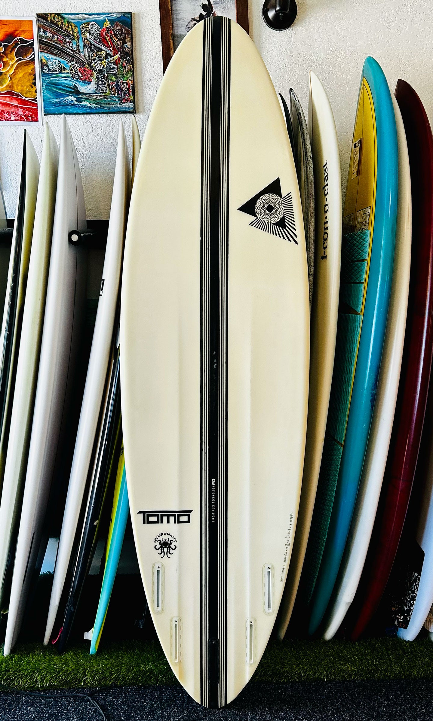 Tomo 6'3" 36.8L Hydronaut Used Surfboard