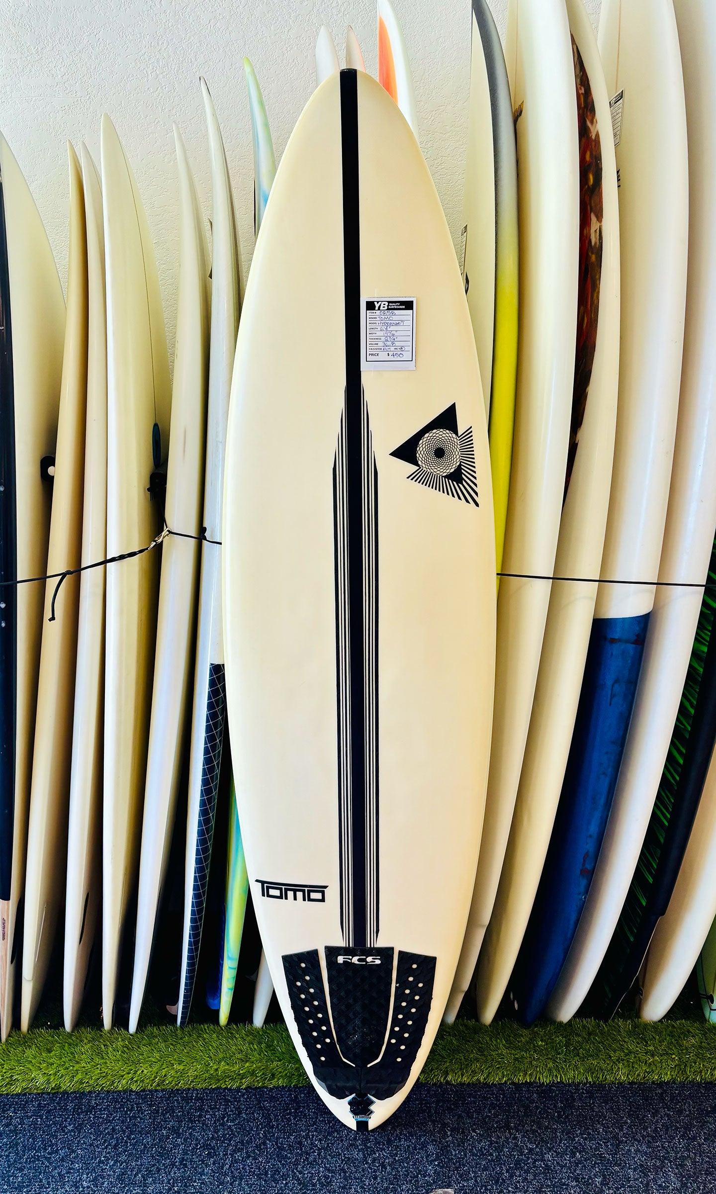 Tomo 6'4" 36.8L Hydronaut Used Surfboard