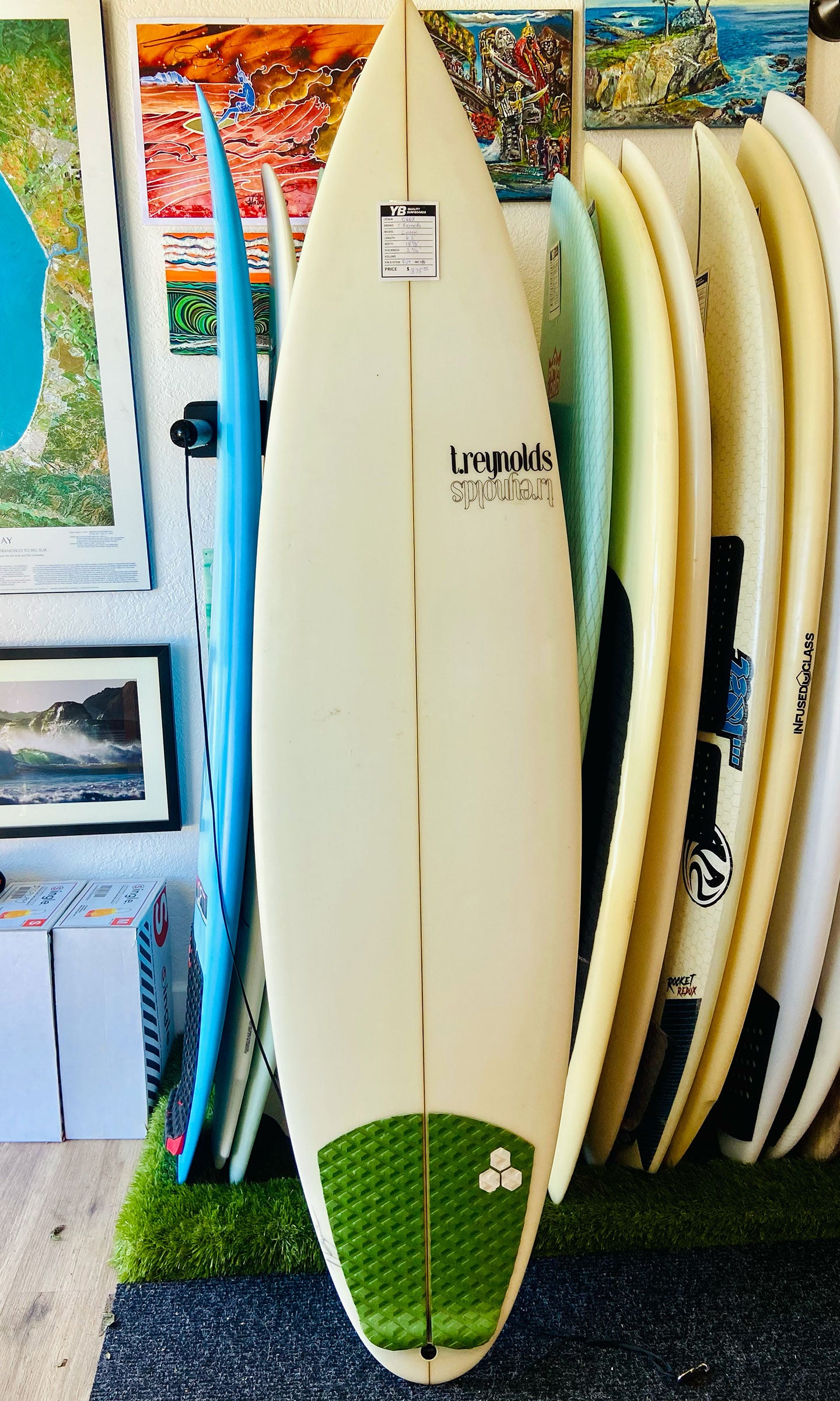 Travis Reynolds 6'2" Custom Surfboard