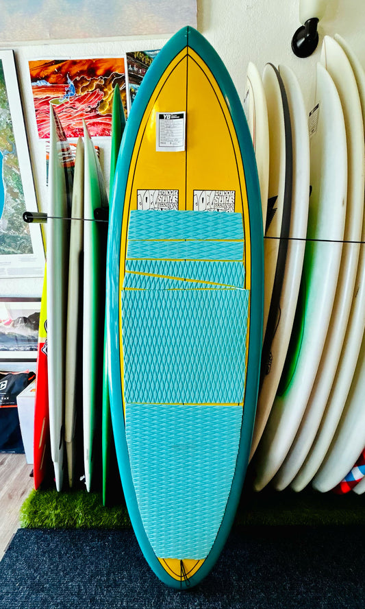 Joel Tudor 6'0" Single Fin Egg Used Surfboard